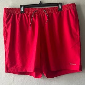 Columbia Red Men's Summertide Stretch Shorts Size XL